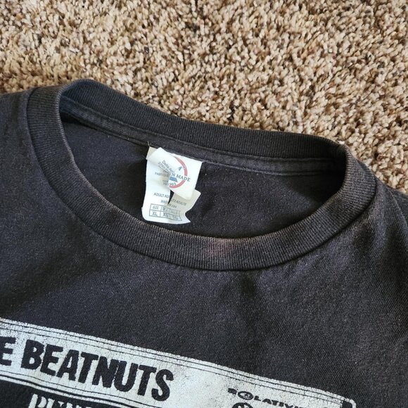 Old School Hip Hop Rap Tee Vintage Style Retro T-Shirt Dr. Dre Ice Cube WuTang - Picture 3 of 6